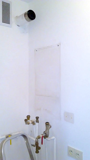 demontaż kotła Demrad