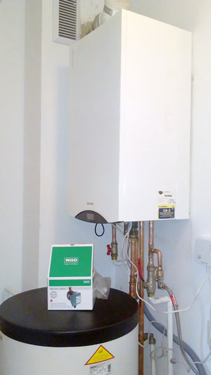 zamonotowany kocioł Termet Ecocondens Gold